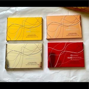 ⭐️BH Cosmetics GLAM REFLECTION Full Set of 4 Palettes Gilded L’amour Rose Smoke